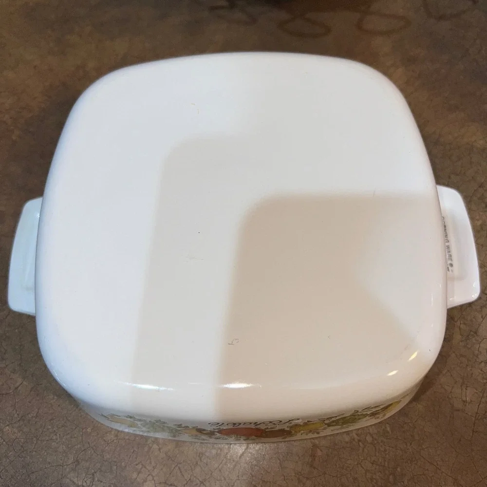 Vintage Spice of Life A-1-B Corning Ware L'echalote‎ 1quart